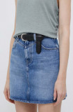 Pepe Jeans fusta jeans Rachel mini, drept