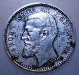 R.005 ROMANIA CAROL I 50 BANI 1894 ARGINT