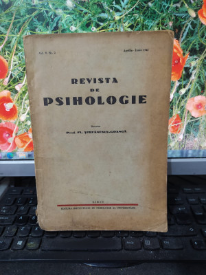 Revista de psihologie vol. V nr. 2, aprilie-iunie 1942, Sibiu, 179 foto