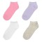 Set șosete Femei, 4 Perechi, Multicolor, Bumbac
