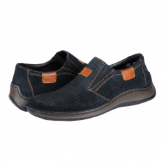 Pantofi casual barbati piele Rieker Kulia blue 0526514 foto