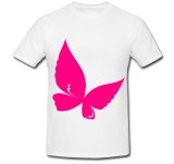 Cumpara ieftin Tricou &quot; Butterfly pink &quot;