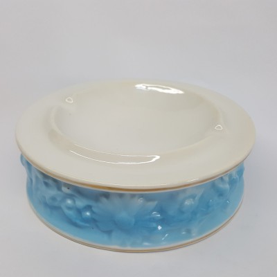 Scrumiera portelan romanesc vintage foto