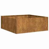 Cumpara ieftin Jardiniera Rusty 80x80x30 cm Otel pentru intemperii
