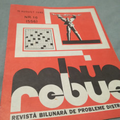 REVISTA REBUS NR.16 /15 AUGUST 1980