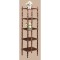 Raft Berry 40x152x34 cm 5 Polite Nuanta Maro (cod 663-5)