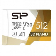 Card de memorie Silicon Power Superior Pro microSDXC, 512GB, Clasa 10, UHS-I, U3, V30, Adaptor microSD