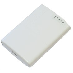 Router PowerBox de exterior, 5 x Fast Ethernet, 4 x PoE, RouterOS L4 - Mikrotik RB750P-PBr2