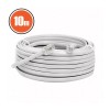 Cablu telefon RJ11 10m Fisa modulara 6P4C - fisa modulara 6P4C alb