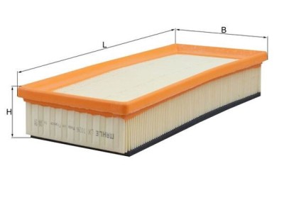MAHLE LX 1026 Filtru aer foto