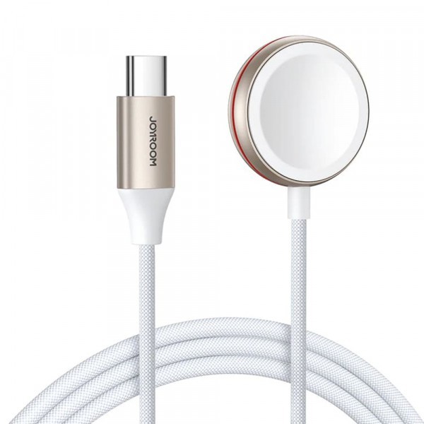 Cablu Incarcare Joyroom S-IW011 pentru Apple Watch Series, Alb