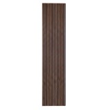 Panou de perete acustic cu efect de nuc 260x60x1,8 cm