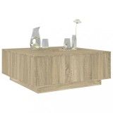 VidaXL Măsuță de cafea stejar sonoma 100x100x40 cm lemn prelucrat 3284051
