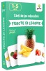 Carte Educativa Fructe si Legume, Editura Gama, Colectia EduCard Junior, Abilitati cognitive, Atentia, Recomandat 1-5 ani