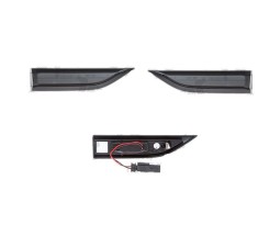 Set lampa semnalizare laterala VW TRANSPORTER/MULTIVAN (T6), 04.2015-, dynamic indicator; LED; carcasa neagra, fumuriu; TUNING,