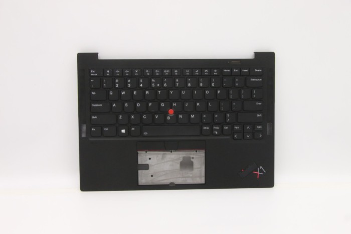 Carcasa superioara cu tastatura palmrest Laptop, Lenovo, Thinkpad X1 Carbon 9th Gen Type 20XW, 20XX, 5M11C53273, 5M11C53345, iluminata, layout US