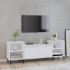 VidaXL Comodă TV, alb, 160x35x55 cm, lemn prelucrat 821196
