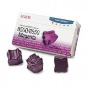 Cerneala Solida Magenta 3 Sticks 108R00670 3K Original Xerox Phaser 8500 foto