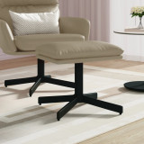 Cumpara ieftin Taburet, cappuccino, 60x60x36 cm, piele ecologică