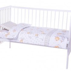 Lenjerie patut cu 3 piese Sleepy Little Bear 016