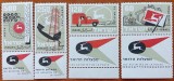 ISRAEL- 1955-Serie veche-cu tabs-''activitati postale"-MNH-Nestampilate -Vezi-Scan