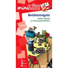 Betűk&oacute;stolgat&oacute; 1. oszt&aacute;ly - LDI210 - J&aacute;t&eacute;kos fejt&ouml;rők az olvas&aacute;s gyakorl&aacute;s&aacute;hoz - MiniL&Uuml;K - Michael Junga
