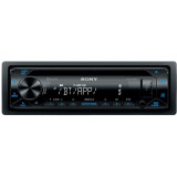 Radio CD auto Sony MEXN4300BT, extra bass, bluetooth, FLAC, amplificator, 4 x 55W, Black
