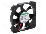 Ventilator DC axial 5V 40x40x6mm 9,3m3/h 25,3dBA SUNON Vapo