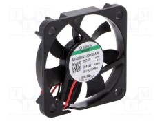 Ventilator DC axial 5V 40x40x6mm 9,3m3/h 25,3dBA SUNON Vapo
