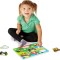Puzzle lemn Melissa &amp; Doug, Ferma, 8 piese, educativ, multicolor