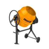 Cumpara ieftin Betoniera INGCO-1E, 180 litri, 800 W, 28 RPM, coroana din fonta
