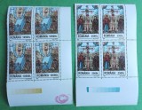 TIMBRE ROMANIA MNH LP 1583/2002 SFINTELE PASTI - Bloc de 4 timbre