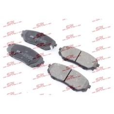 Placute frana Hyundai Santa Fe 4 (Tm, Santa Fe 4 Box/Suv (Tm); Kia Sorento 3 (Um), punte fata, cu indicator uzura acustic, SRLine