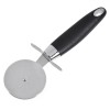 Cuțit Pizza, Lamă Oțel Inoxidabil 6.5cm, M&acirc;ner Plastic Negru, Lungime Totală 21cm, Oem