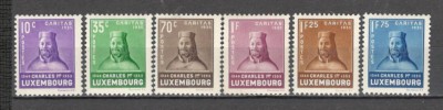Luxemburg.1935 Sprijin ptr. copii-Contele Karl I ML.9 foto