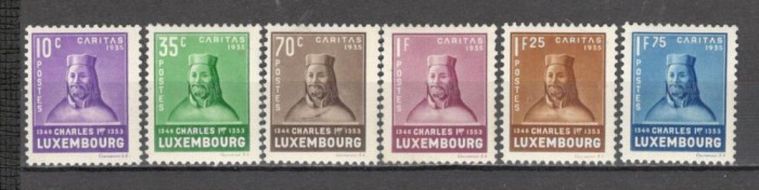 Luxemburg.1935 Sprijin ptr. copii-Contele Karl I ML.9