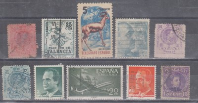 M2 - R1 14 - TIMBRE FOARTE VECHI - SPANIA SI COLONII foto