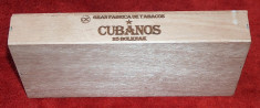 Cubanos, cutie trabucuri cubaneze, pt. colectionari foto
