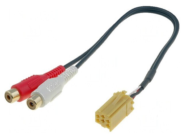 Adaptor Aux RCA pentru Alfa Romeo, Fiat, Lancia, Smart 5&divide;36VDC