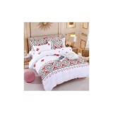 Cumpara ieftin Lenjerie de Pat Bumbac Finet Model Traditional, 1 Persoana , 4 piese - JOJ297