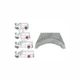 Segment aripa spate Mercedes Sprinter, 07.2006-06.2018, VW Crafter (2E), 12.2005-04.2017, Klokkerholm, spate, partea dreapta,