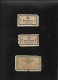 Rusia Set 1 + 2 + 50 copeici kopek 1915 uzate, Europa