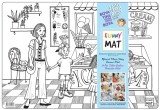 Plansa reutilizabila Funny Mat, model Magazinul de inghetata, 48A 33.5 cm