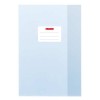 INVELITOARE CARTE 2, DIMENSIUNE 43,5 X 28,3 CM, PP, 110 MICRONI, TRANSPARENTA, Herlitz