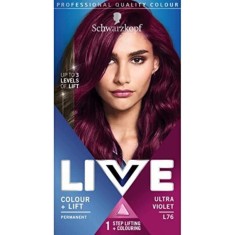 Schwarzkopf Live Color + Lift Vopsea de păr cremă L76 Ultra Violet