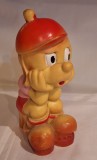 CATEL sportiv fotbalist - figurina din cauciuc - Jucarie Aradeanca anii 1970