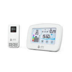 Termometru si higrometru digital Airbi Control BI1020, transmitator wireless extern