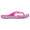 Șlapi Crocs Bayaband Flip Roz - Electric Pink, 37 - 39, 41