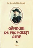 C9822N G&acirc;nduri de frumuseți albe, volumul 5, de Antonie Plămădeală, 2004, Sibiu