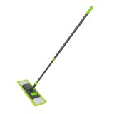Mop cu laveta microfibra Sun Cleaning, 130 cm, baza pliabila